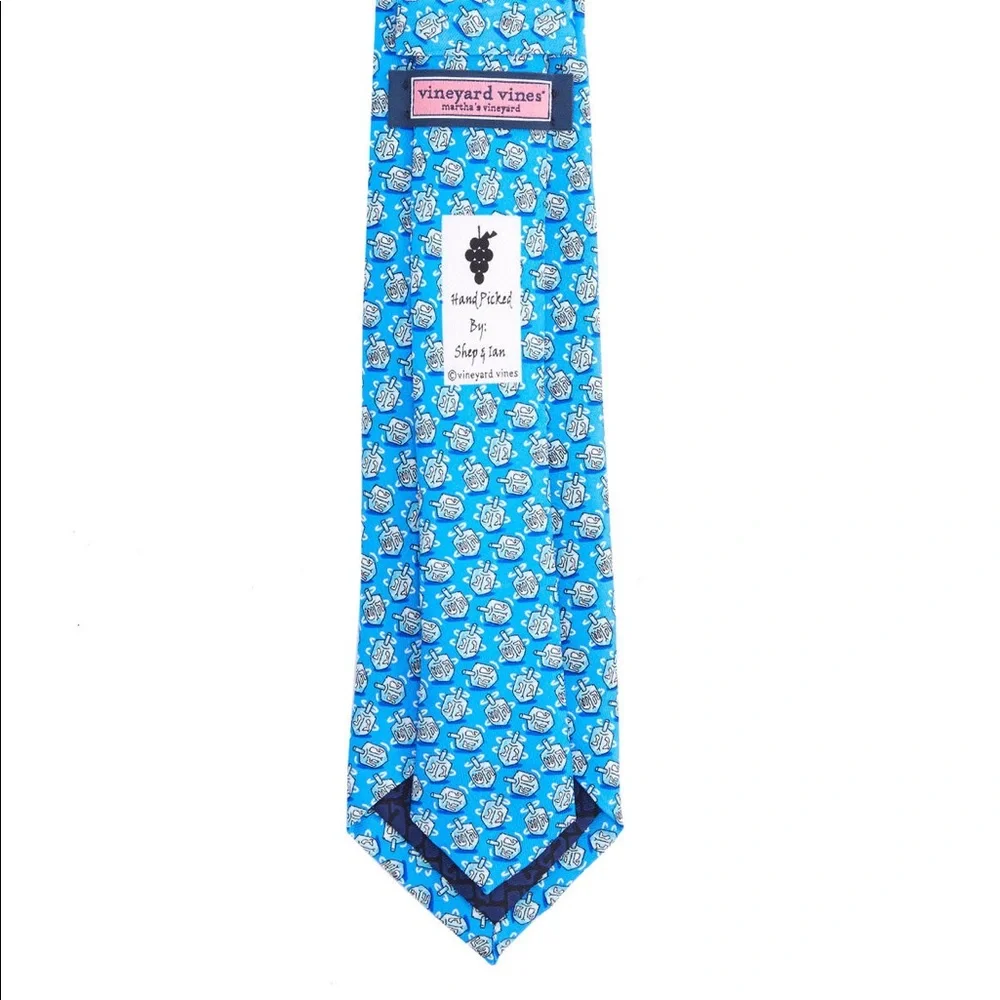 Vineyard Vines | New Dreidel Boys Blue Tie